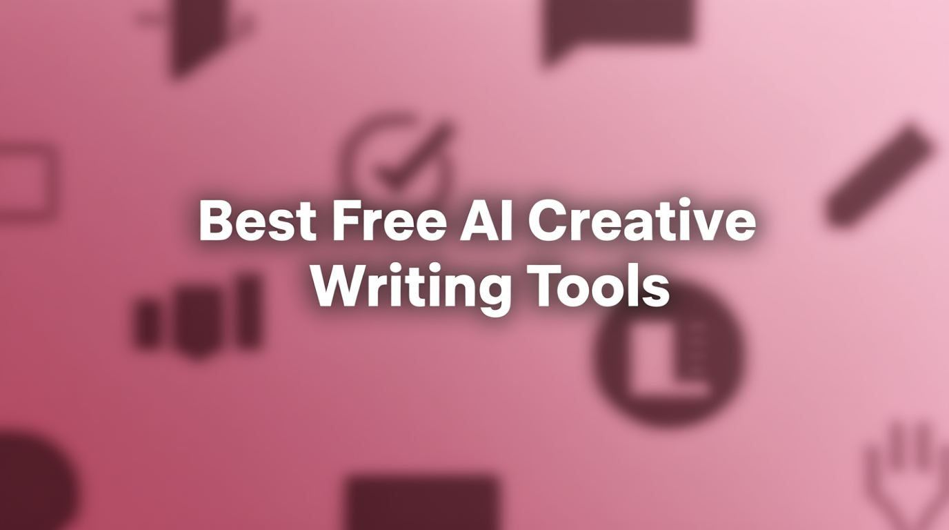 Best Free AI Creative Writing Tools - Story prompts, fiction generation, and creative writing assistance