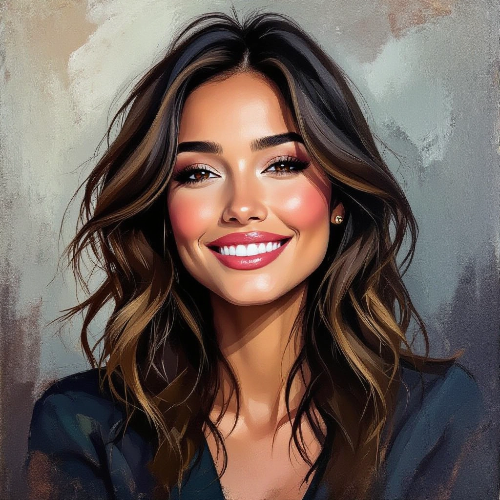 Realistic Brushstroke Simulation illustration