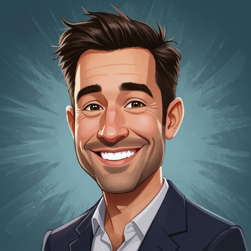 caricature style example