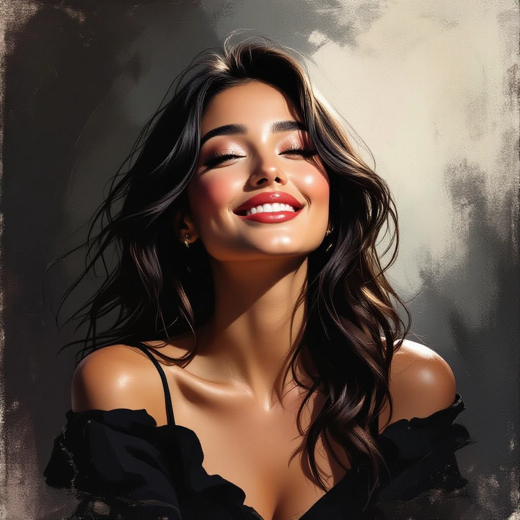 Painterly Texture and Brush Grain illustration