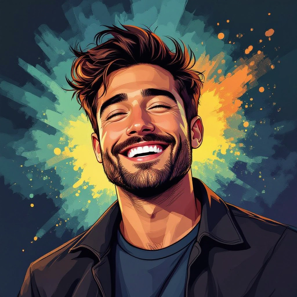 Style presets tuned to complementary palettes illustration