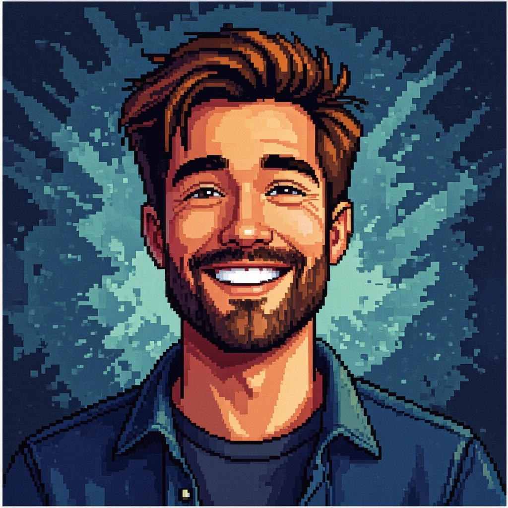 cross-stitch style example