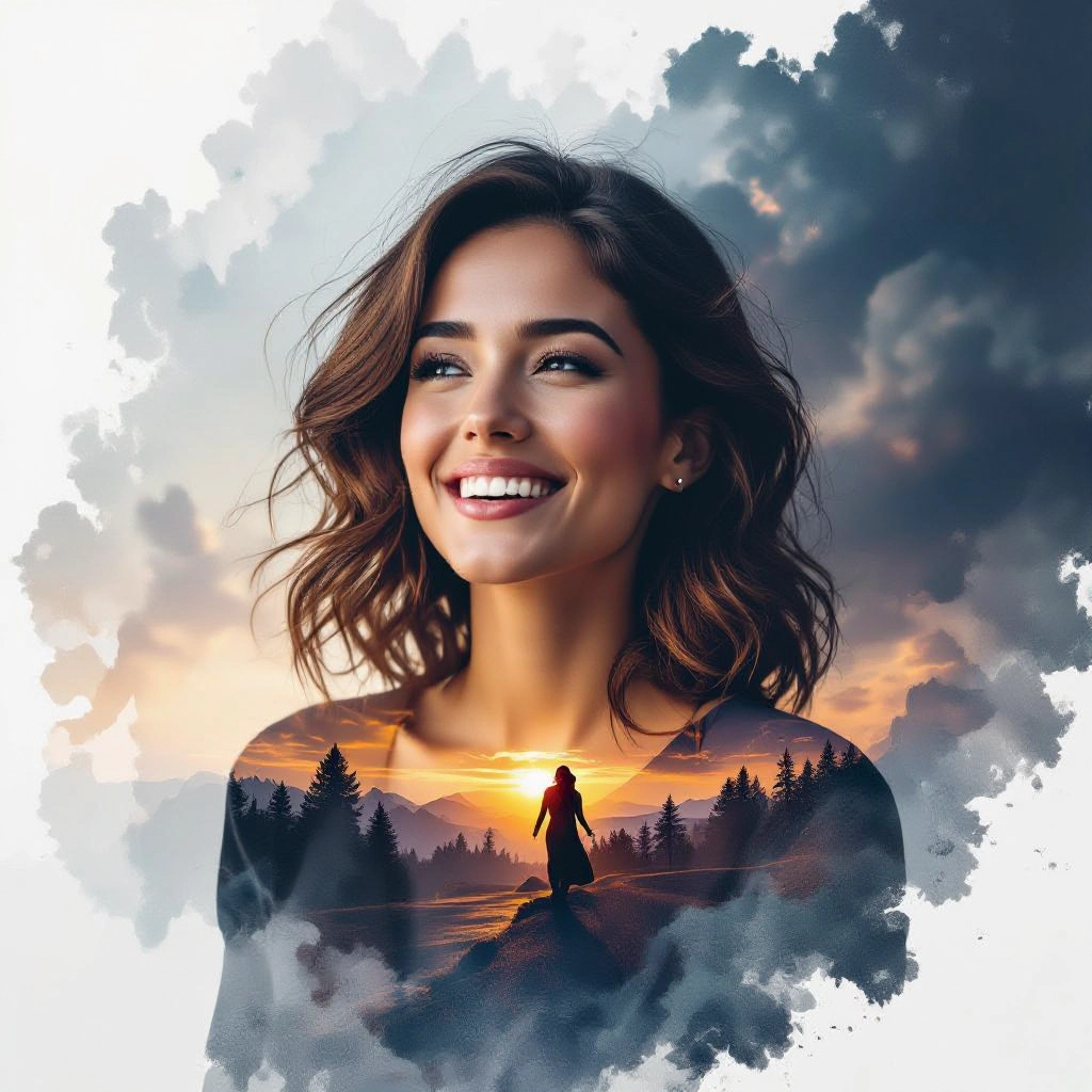 Automatic silhouette detection illustration