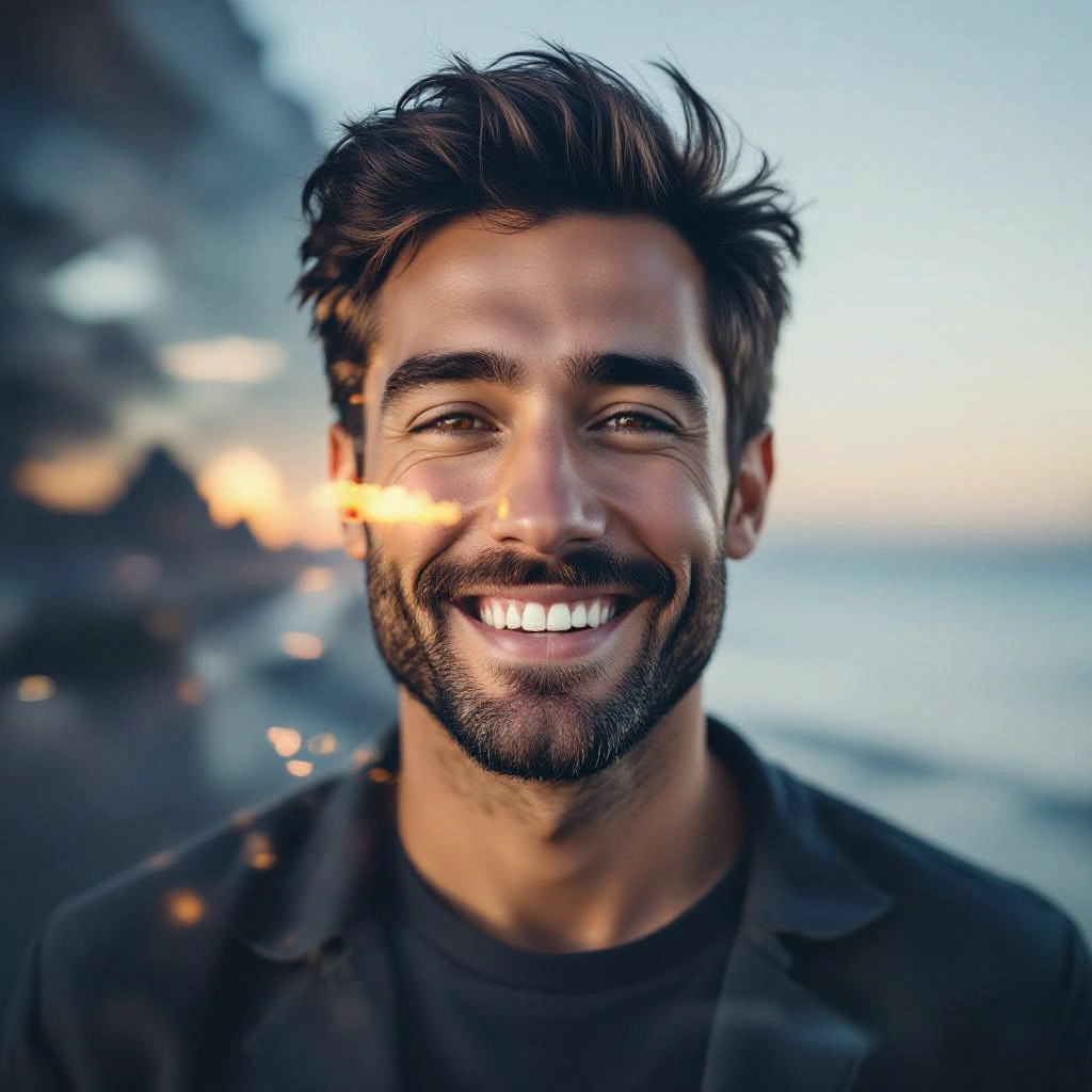 double exposure style example