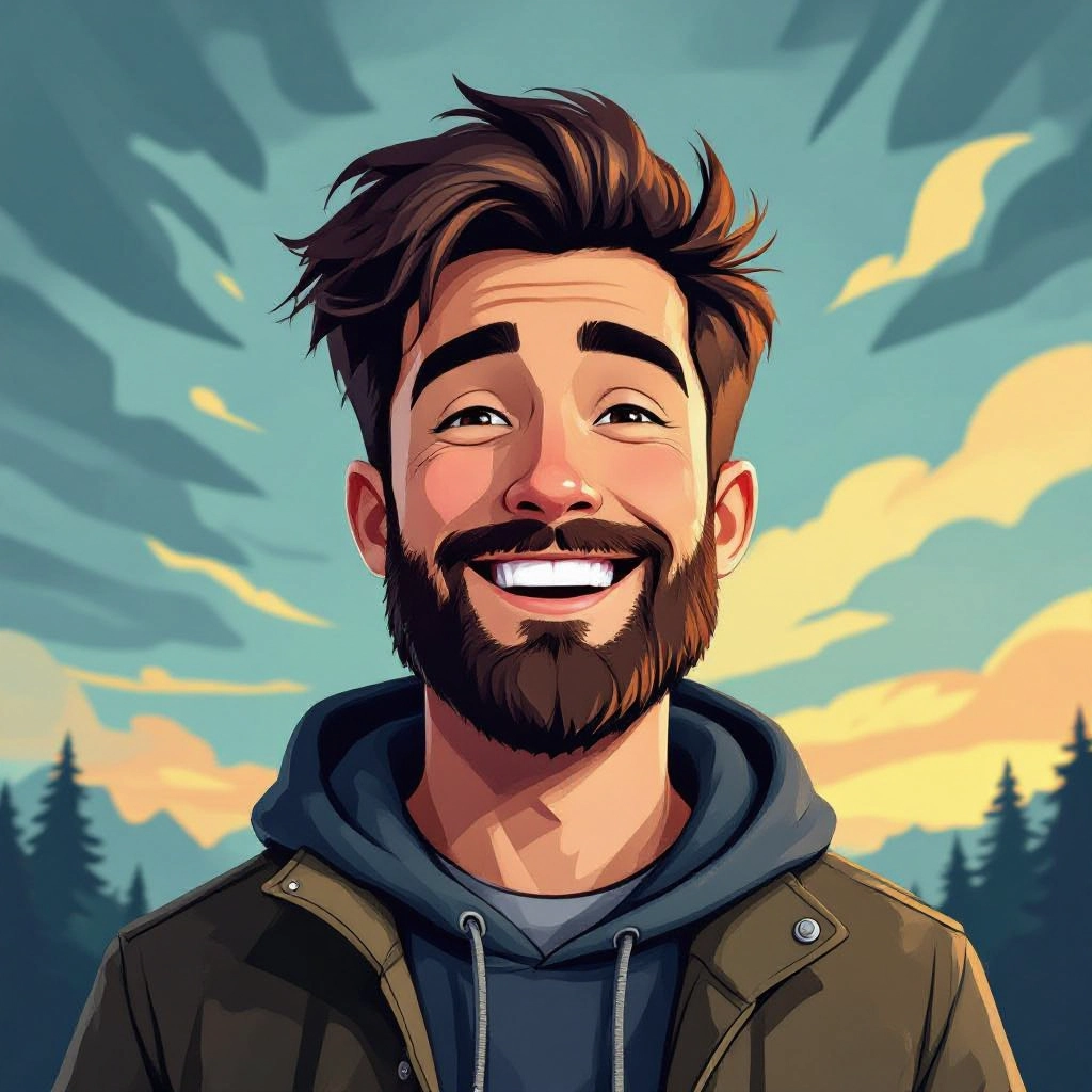 flat design style example