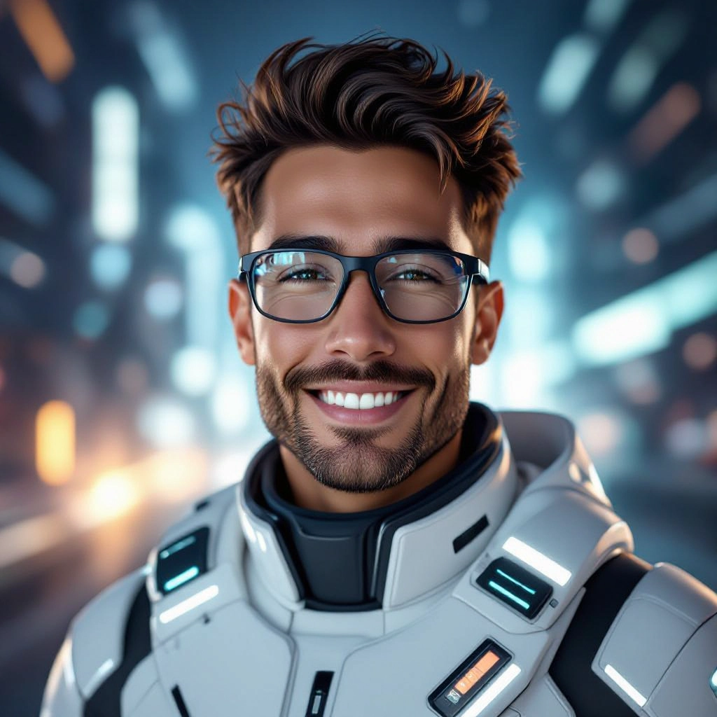 futuristic style example