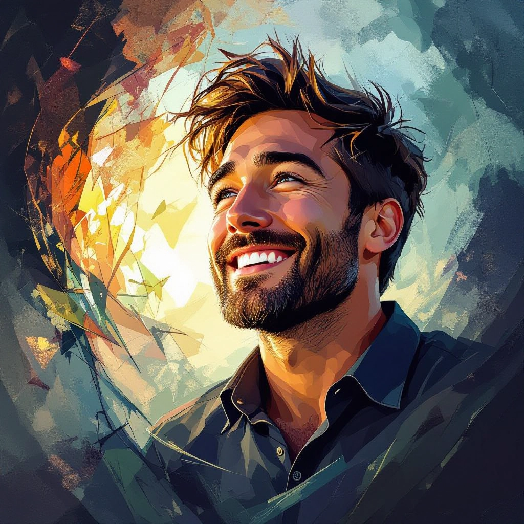 Light and Backlit Simulation illustration