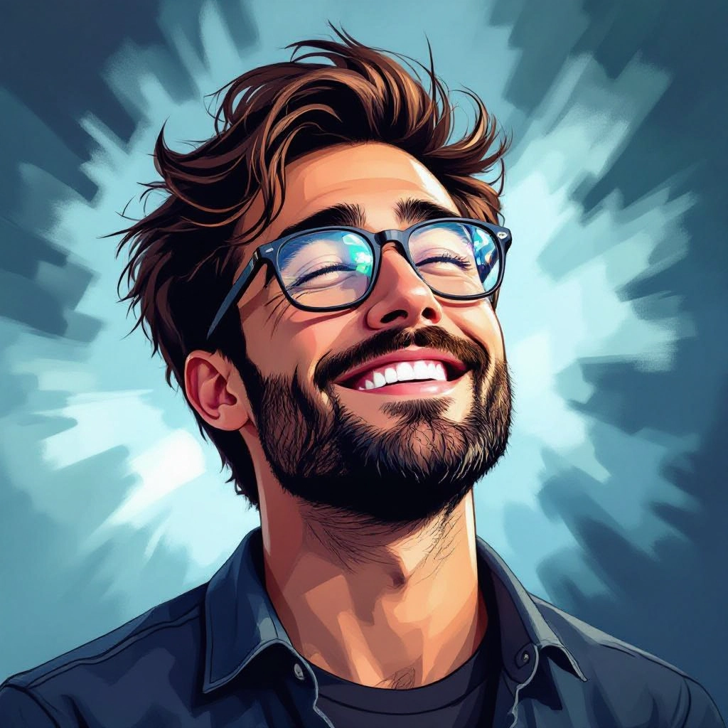 glass art style example