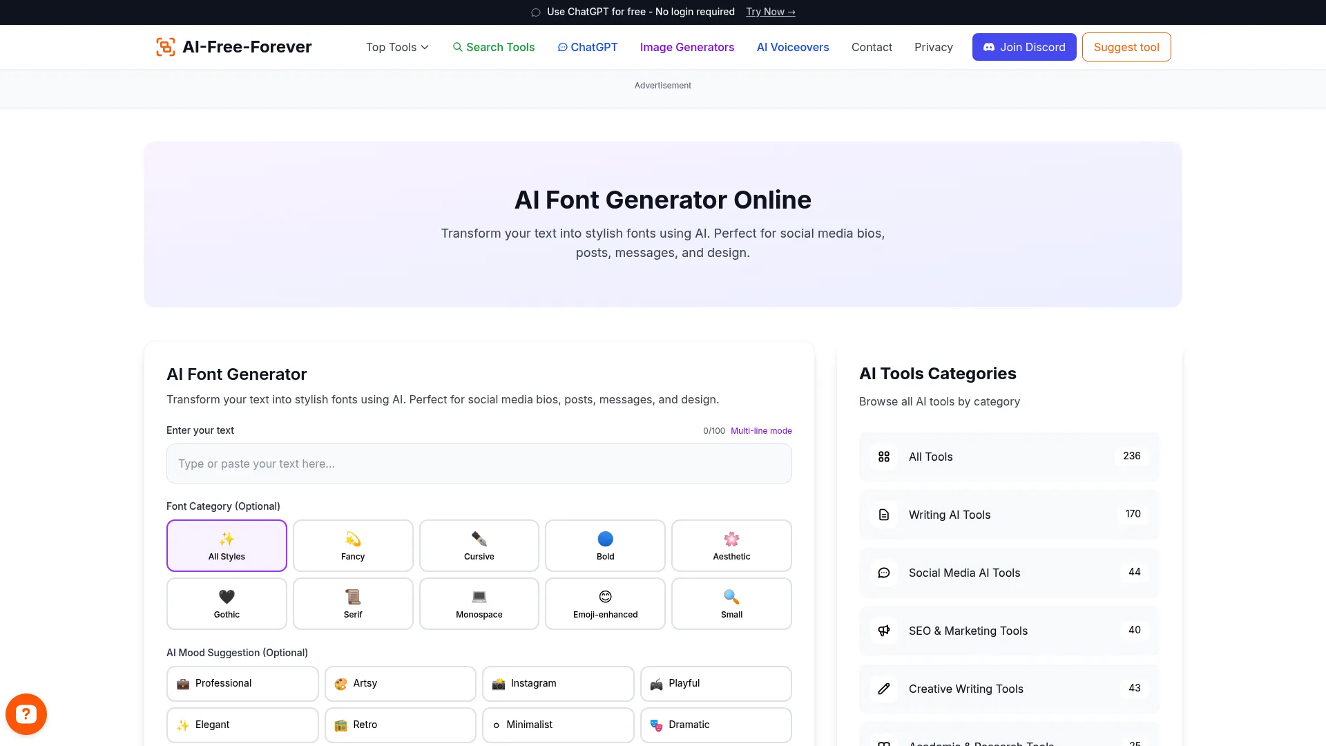 AI Font Generator Online - Create custom fonts with floral-inspired designs and decorative elements