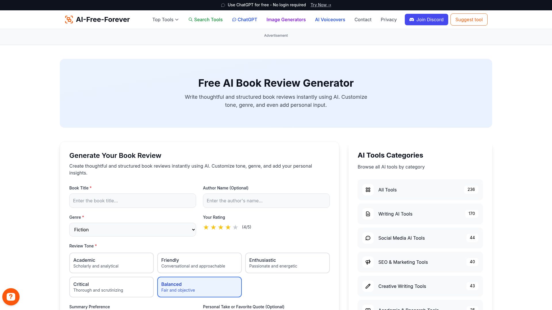 Free AI Book Review Generator - Create authentic book reviews for marketing and social proof to boost credibility