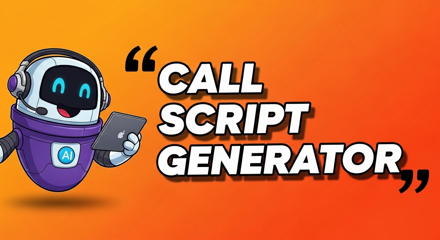 call script template generator tool image