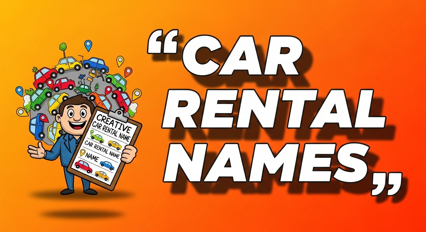 car rental name generator tool image