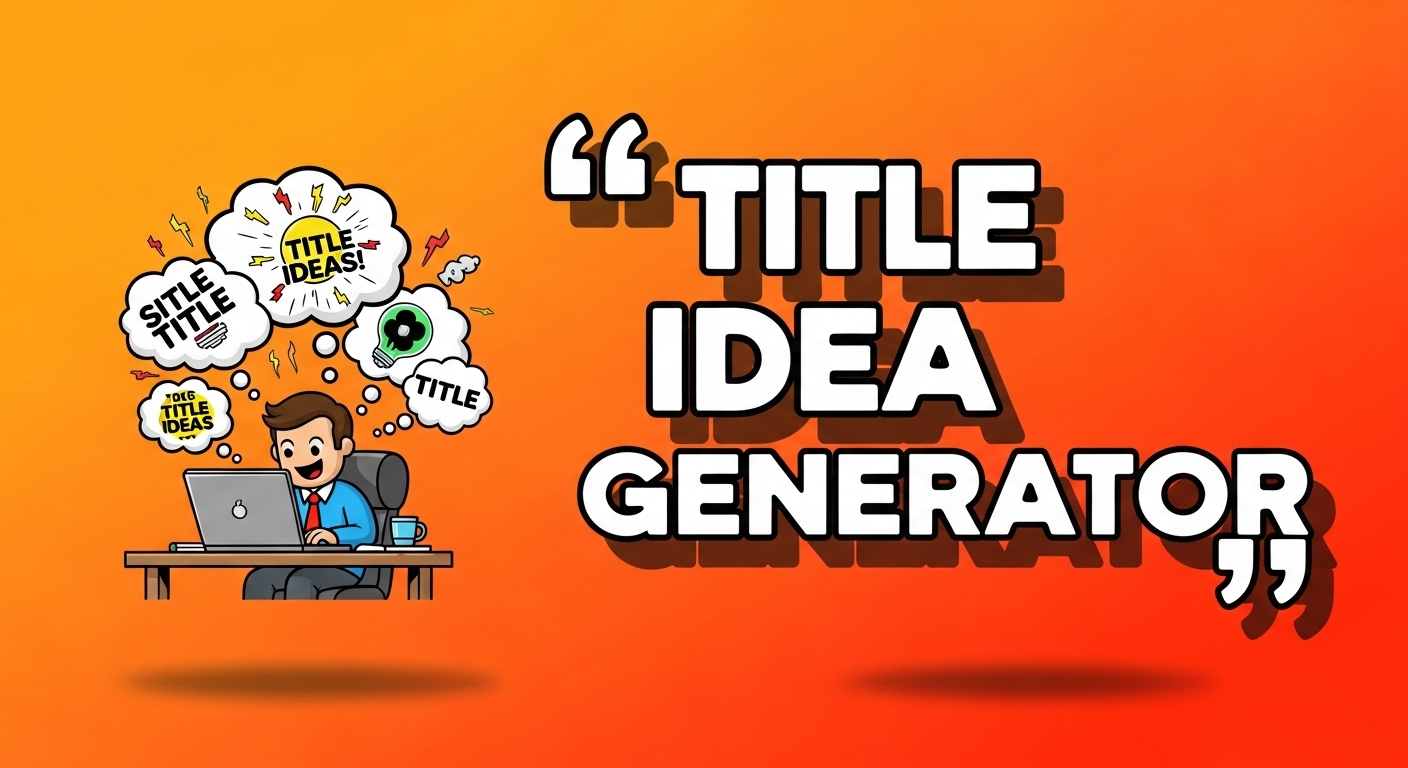 creative title generator tool image
