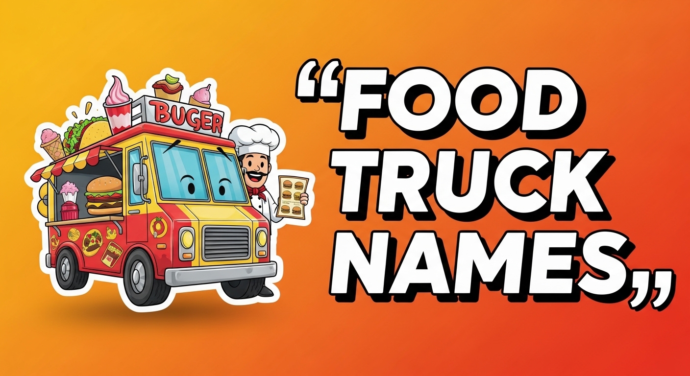 food truck name generator tool image