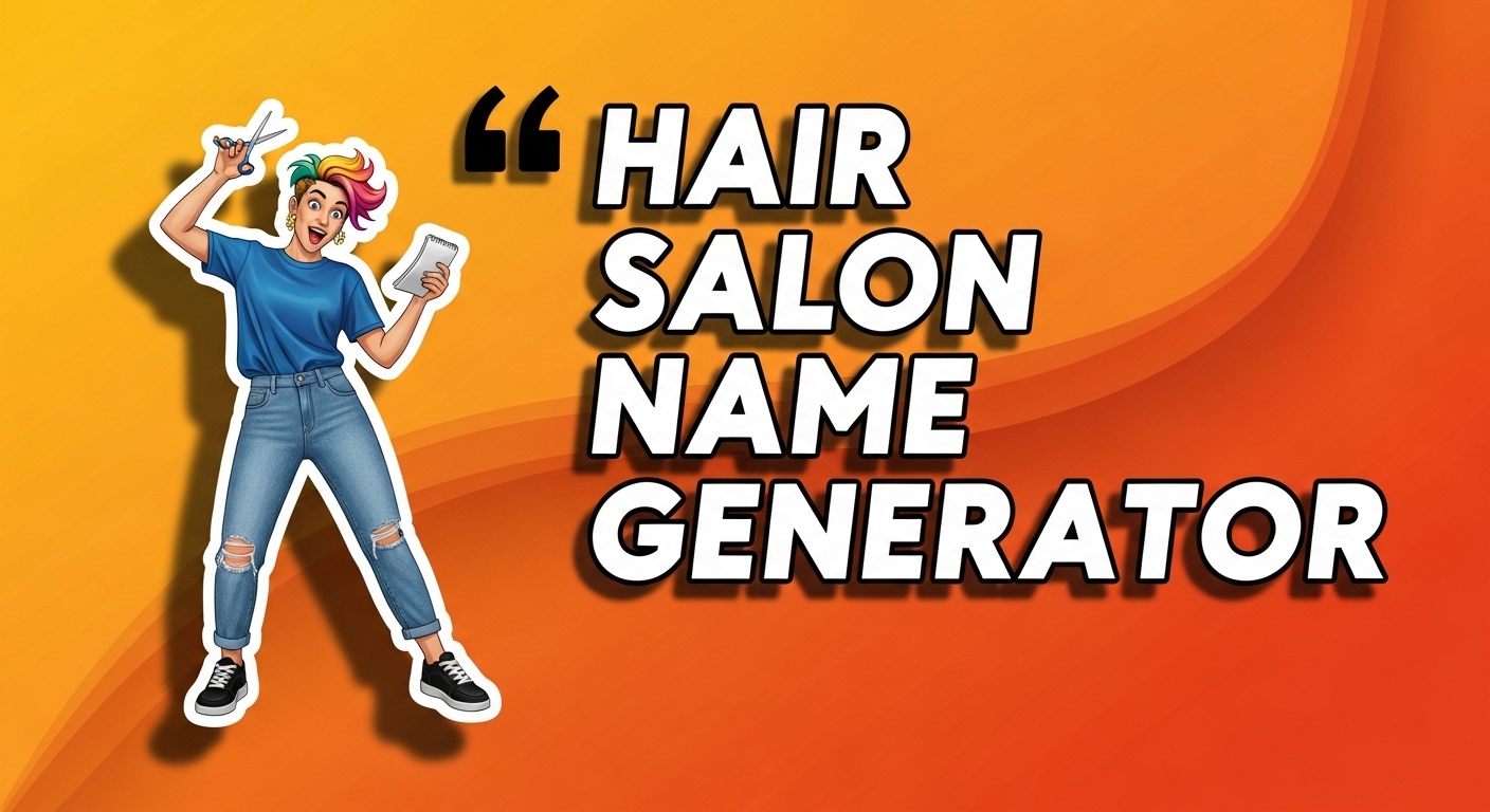 hair salon name generator tool image