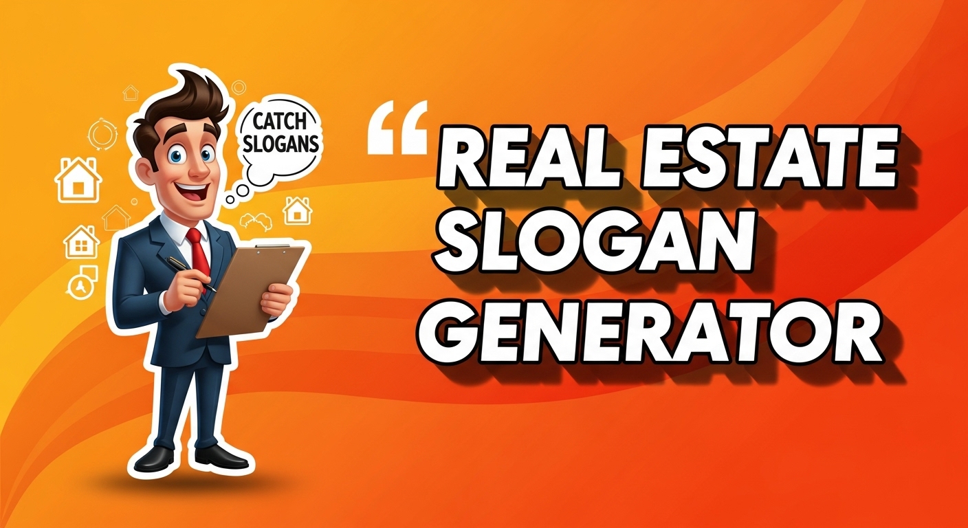 real estate slogan generator tool image
