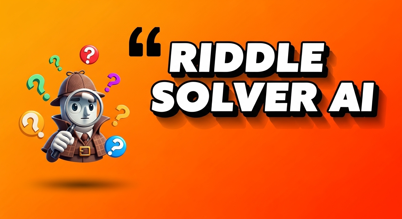 riddle solver tool image