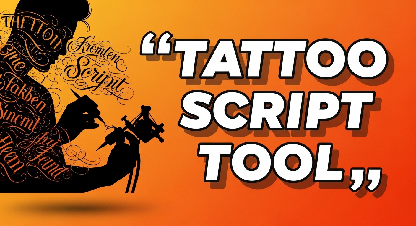 tattoo script generator tool image