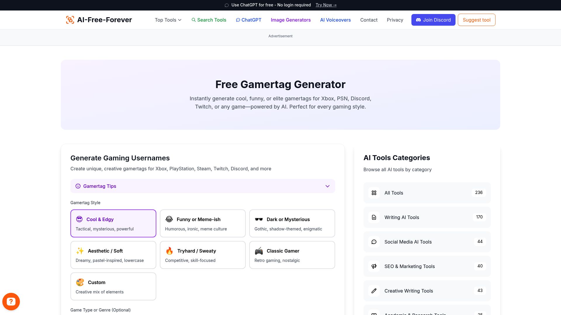 Gamertag Generator - Create unique gaming usernames for all platforms with gaming culture appeal and memorable combinations