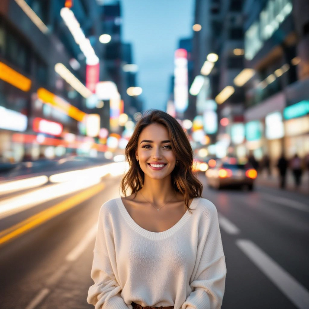 Light Trail Synthesis illustration