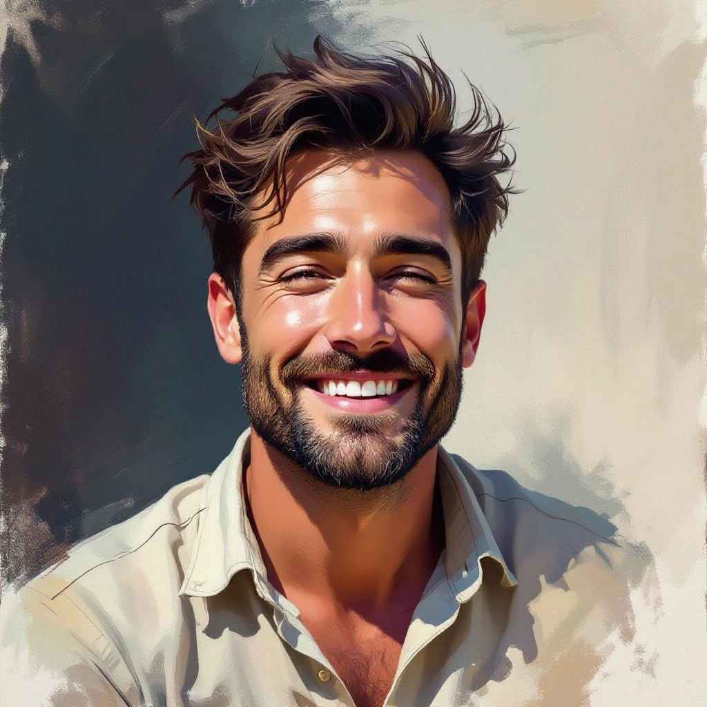 painterly style example