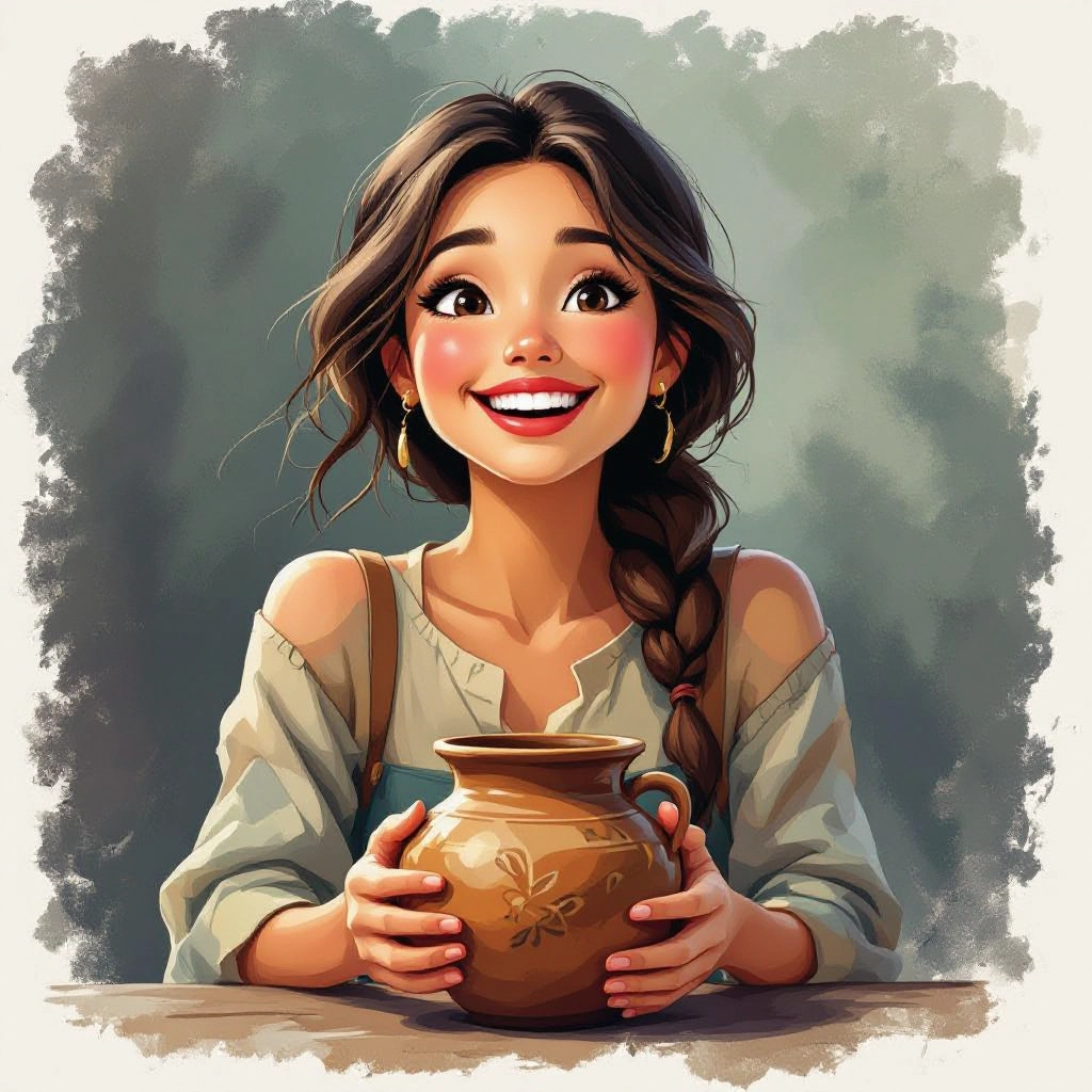 Realistic Glaze Simulation illustration