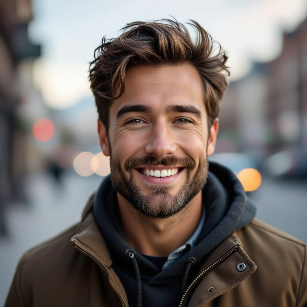 Preset composition and styling templates illustration