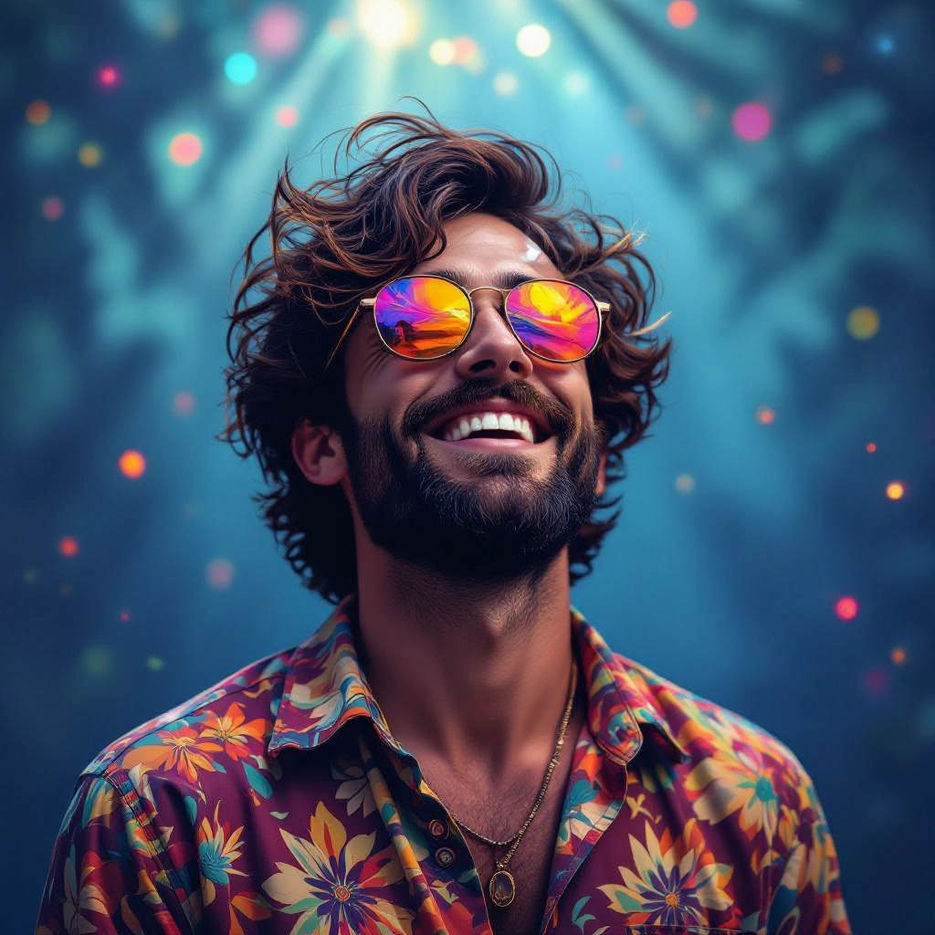 psychedelic style example