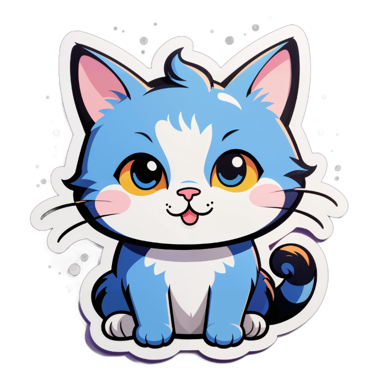 AI Generated Sticker Example