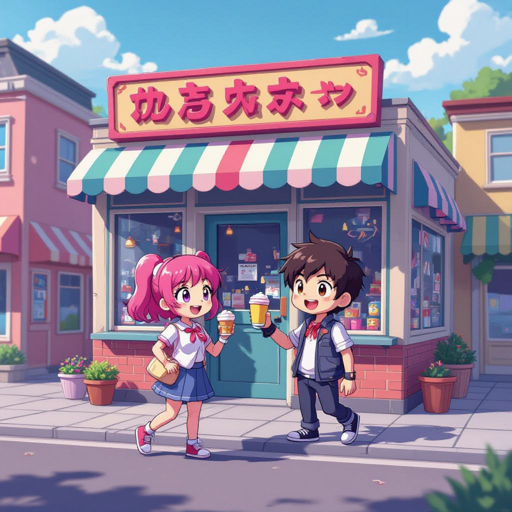 cel shaded image generator preview