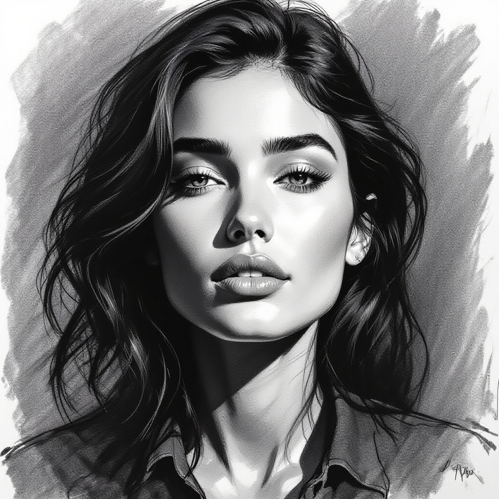 charcoal image generator preview