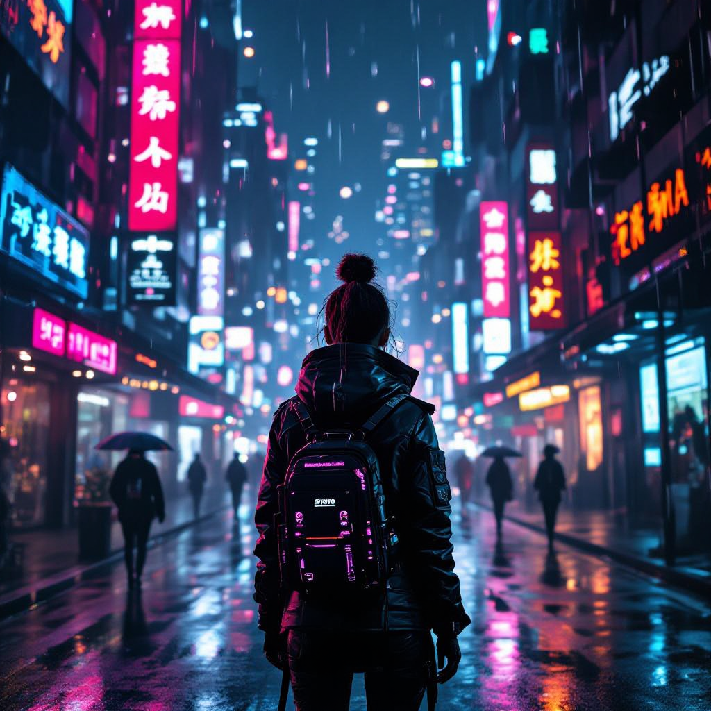 cyberpunk image generator preview