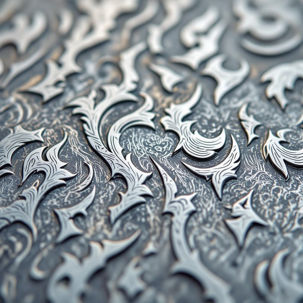 damascus pattern image generator preview