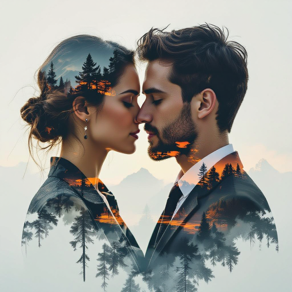 double exposure image generator preview