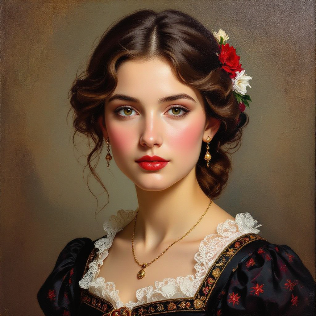 oil painting image generator preview