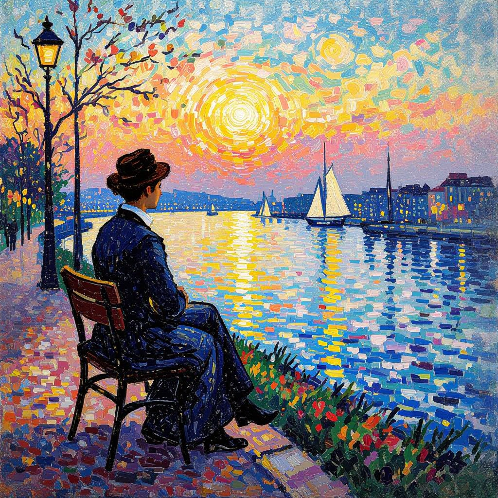 pointillism image generator preview