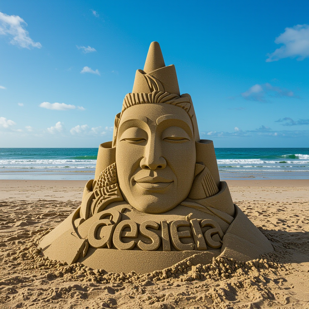 sand art image generator preview