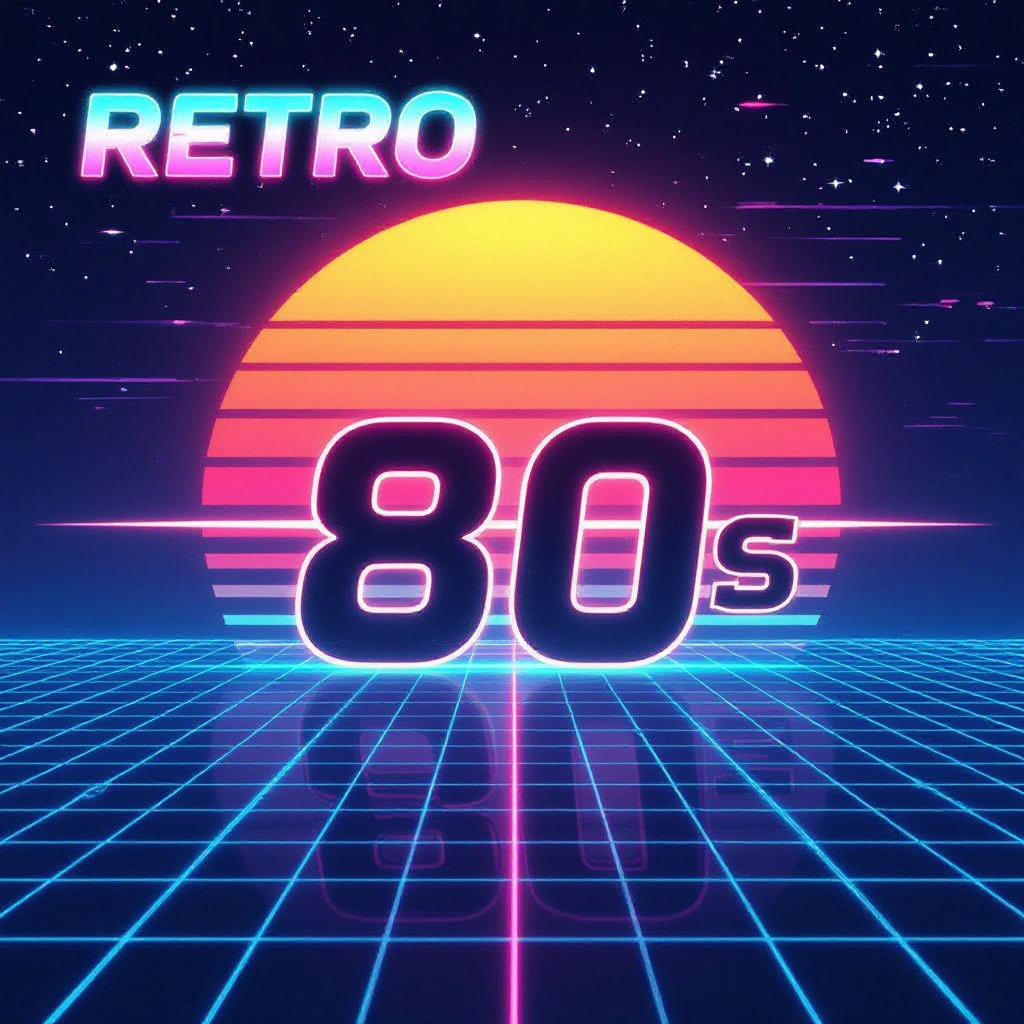 synthwave image generator preview