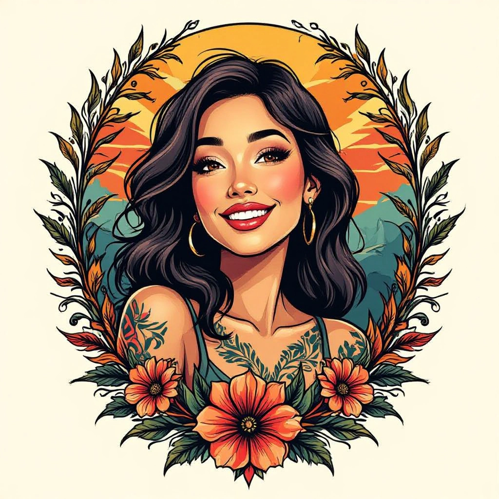 Skin Tone and Placement Simulation illustration