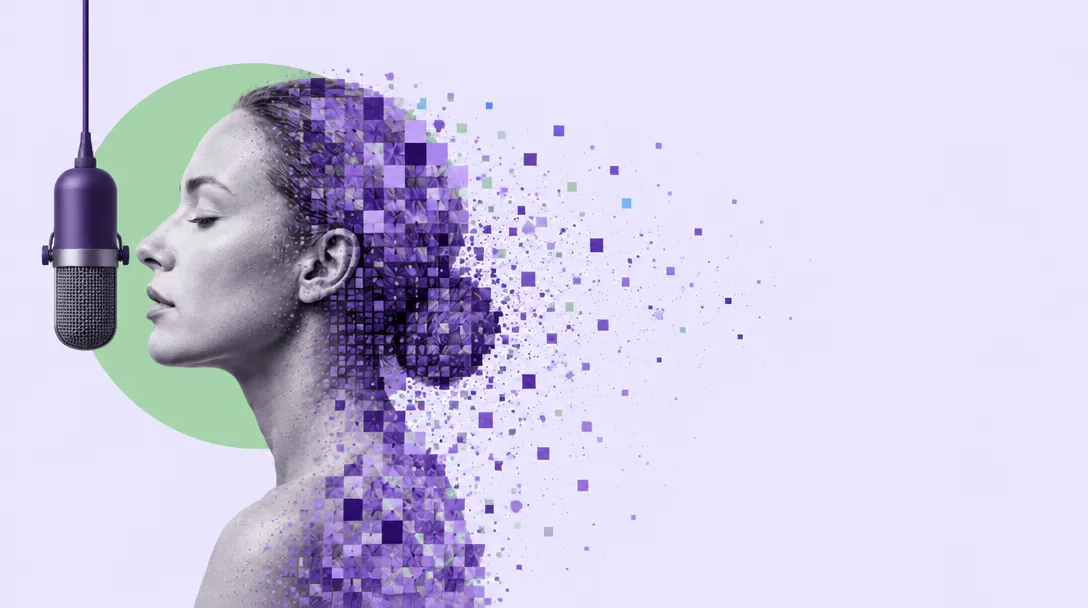 AI speech to text transcribing recorded audio into text