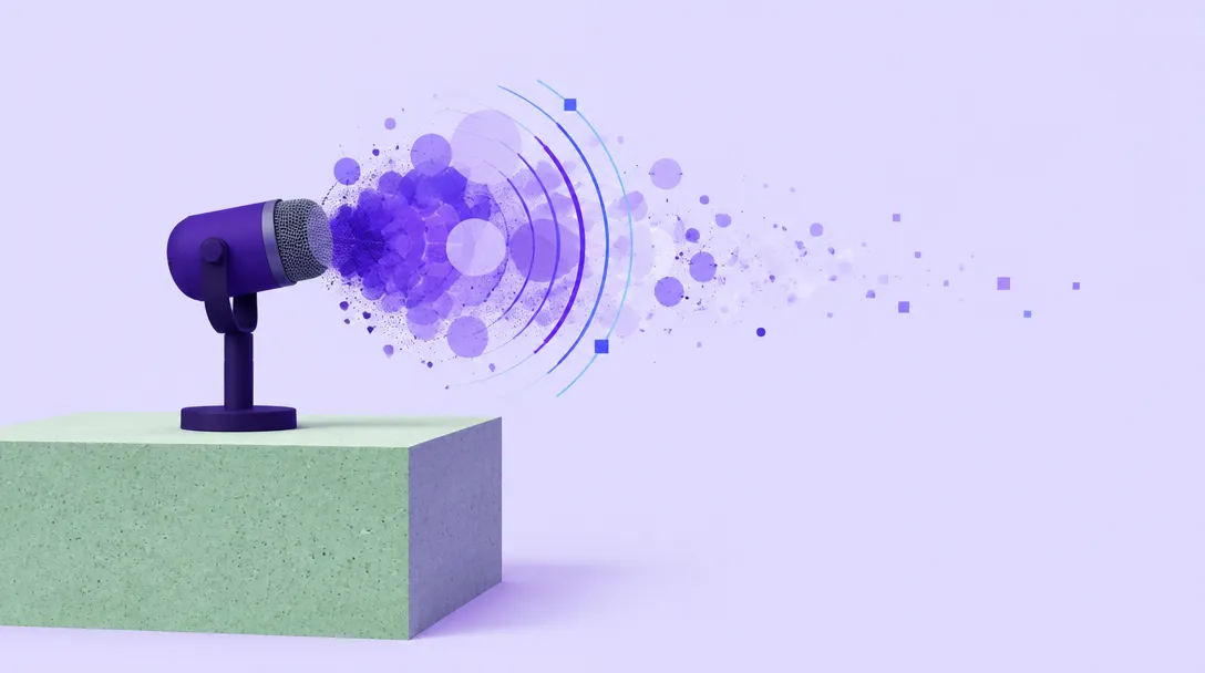 AI text to speech turning written text into a natural voice