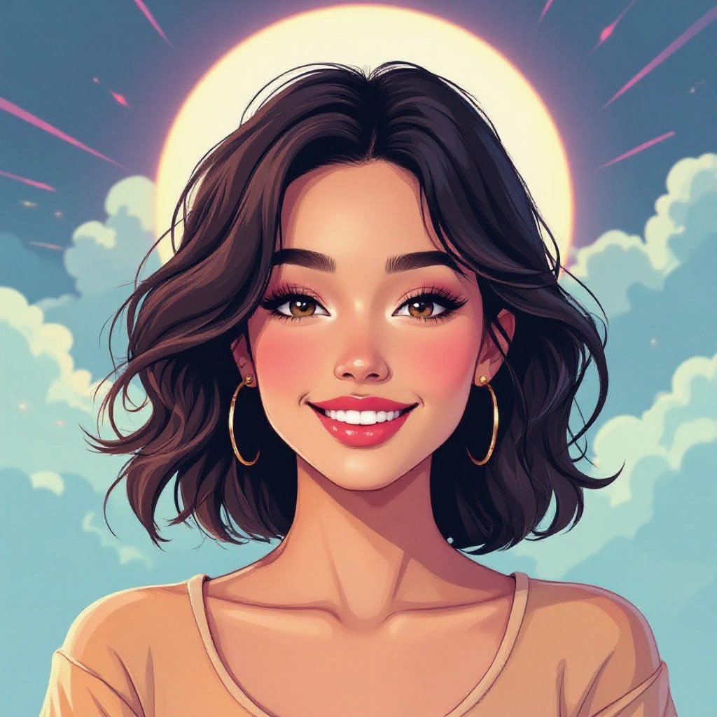Neon Gradient Engine illustration