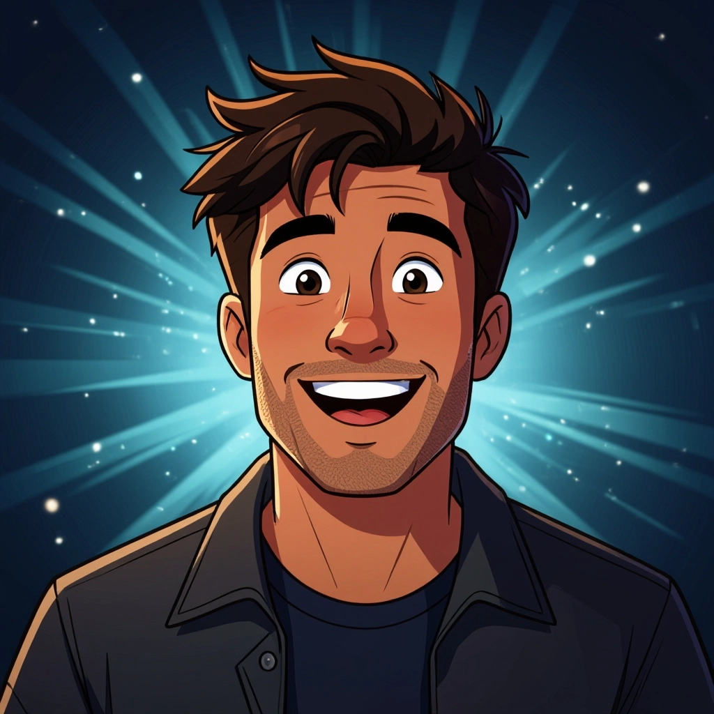 Interlaced Scanline Simulation illustration