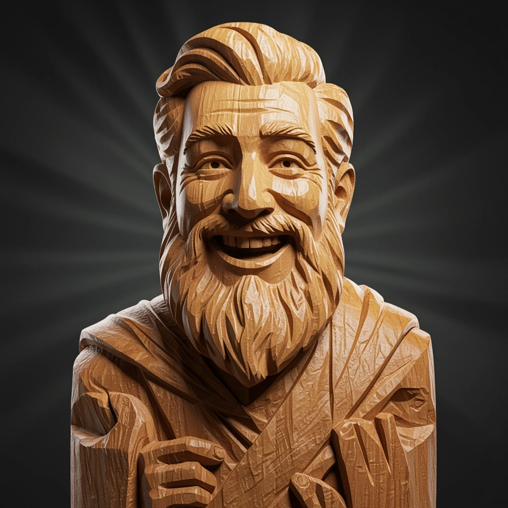 wood carving style example